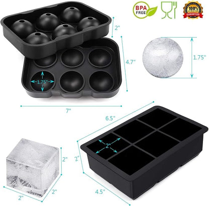 Large Ice Cube Trays Ice Ball Maker - Image 2