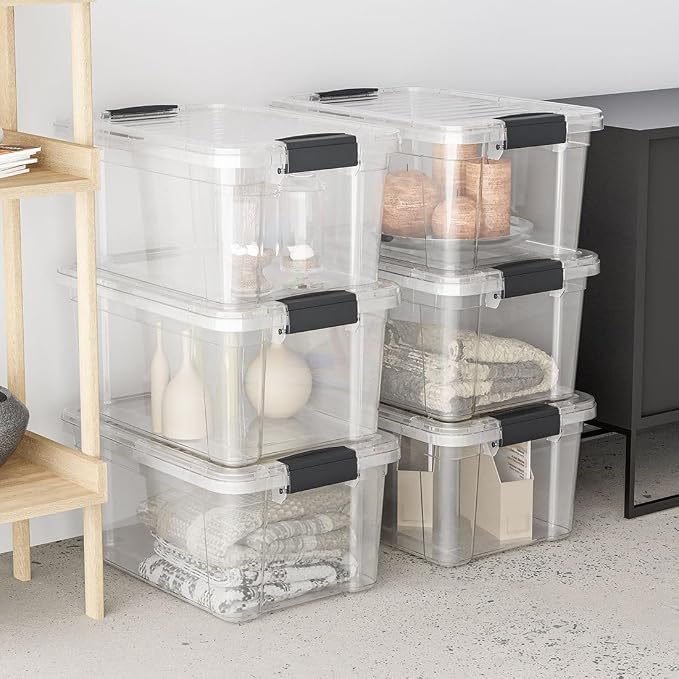 Superio Clear Storage Bins - Image 8