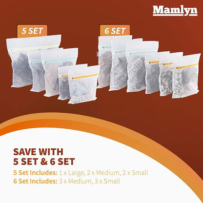 Mesh Laundry Bag for Delicates, Wash Bags for Underwear and Lingerie, Makeup - Image 8