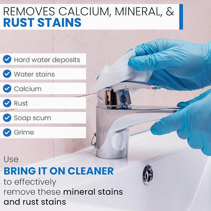 BRING IT ON! CLEANER Water Spot Remover Plus 2 Drill Brushes, Clean Tile - Image 6