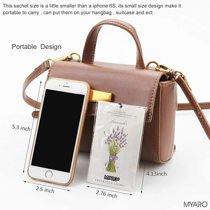 MYARO 12 Packs Scented Sachets for Drawer and Closet, Long-Lasting Potpourri - Image 7