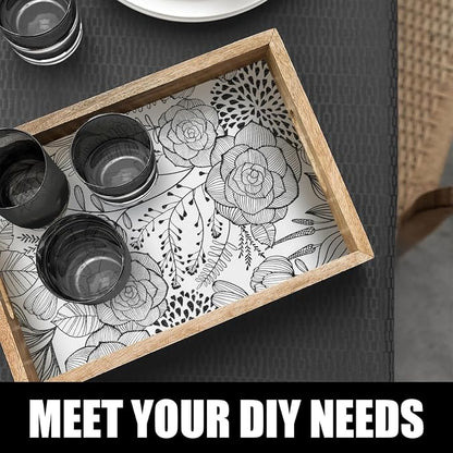 Floral Drawer and Shelf Liner for Kitchen 16IN x 10FT, Non-Adhesive and Strong - Image 8