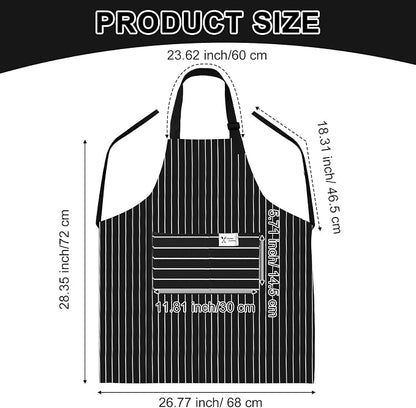 Janmercy 24 Pcs Aprons for Women Men - Image 2