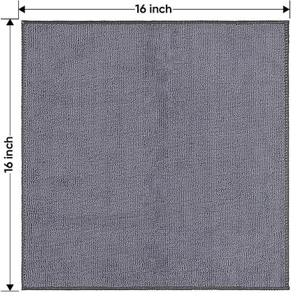 HOMEXCEL Microfiber Cleaning Cloths 12 Pack, Premium 16 x 16 inch Microfiber - Image 7