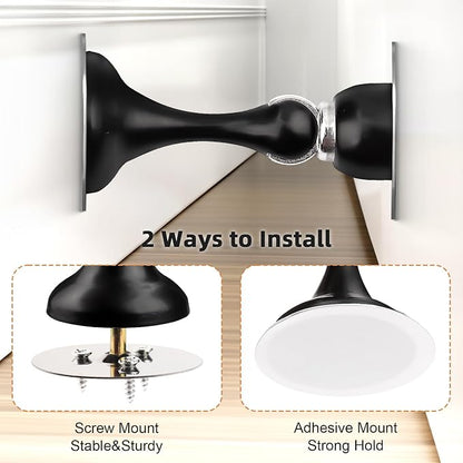 Probrico Black Magnetic Door Stoppers - Image 4