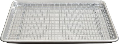 Mrs. Anderson's Baking Professional Cooling Rack, Heavy Duty Steel, Fits Half - Image 3