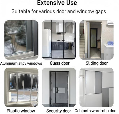 33 Ft Self-Adhesive Weather Stripping Door Seal Strip - Image 6