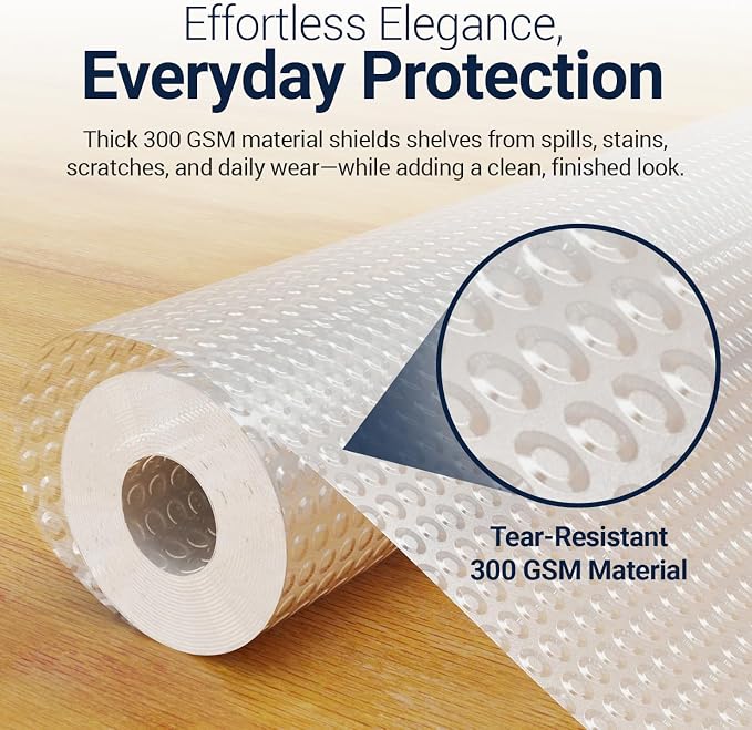 Shelf Liner Drawer Liner for Kitchen Cabinets Non-Adhesive by Linda’s Essentials - Image 2