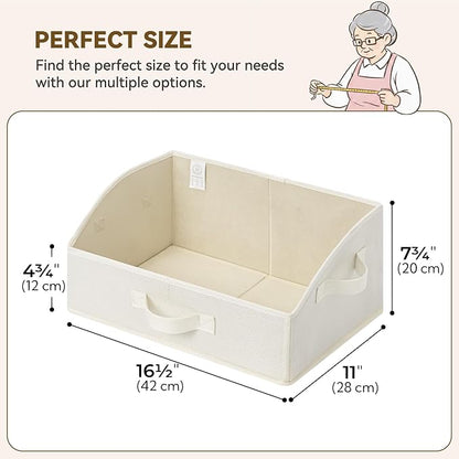 GRANNY SAYS Purse Organizer for Closet, Trapezoid Storage Bins, Closet - Image 3