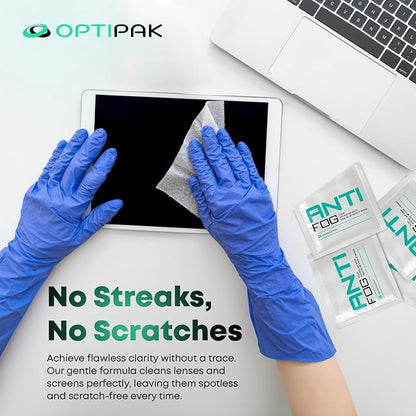 Anti Fog Wipes for Glasses, Binoculars, Face Shields, Ski Masks or Swim Goggles - Image 7