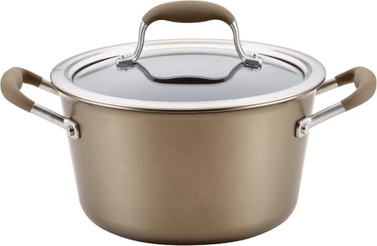 Anolon Advanced Home Hard-Anodized Nonstick Tapered Sauce Pan/Saucepot by Anolon