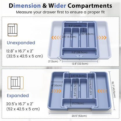 Caperci Large Silverware Organizer - Image 2