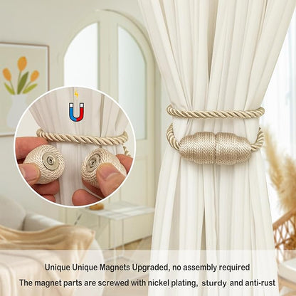 Magnetic Curtain Tiebacks - Image 3