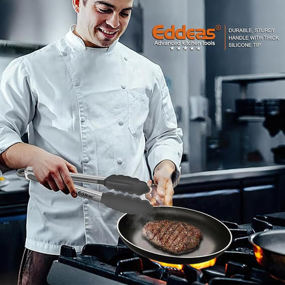 Kitchen Tongs with Silicone Tips - Image 5