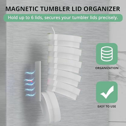 Magnetic Stanley Cup Holder for Refrigerator, Water Bottle Organizer for - Image 7