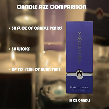 Pearl Candle 18 oz. Long-Lasting Fragrance - Image 5