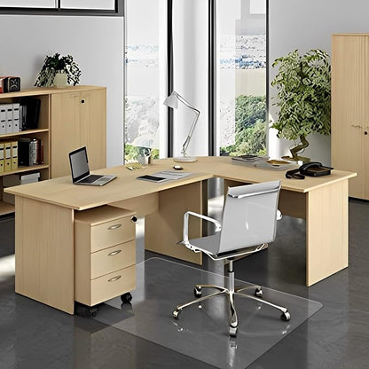 FuturHydro Office Chair Mat for Hardwood Floor, Plastic Rolling Chair Mat for - Image 2