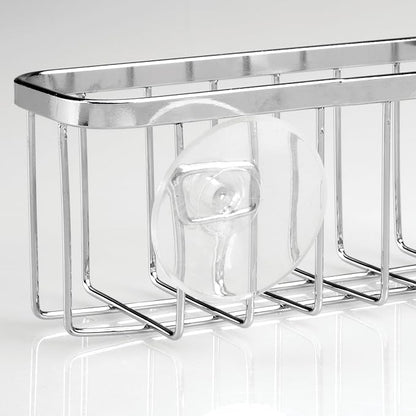 iDesign Stainless Steel Suction Sponge Holder, Kitchen Sink Sponge Caddy - Image 6