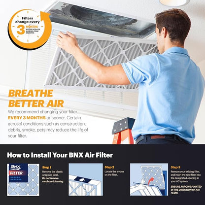 BNX TruFilter 20x25x2 Air Filter MERV 11 - Image 8