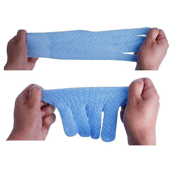 Evridwear Exfoliating Glove for Shower Man and Women, Dual Texture Bath Body - Image 5