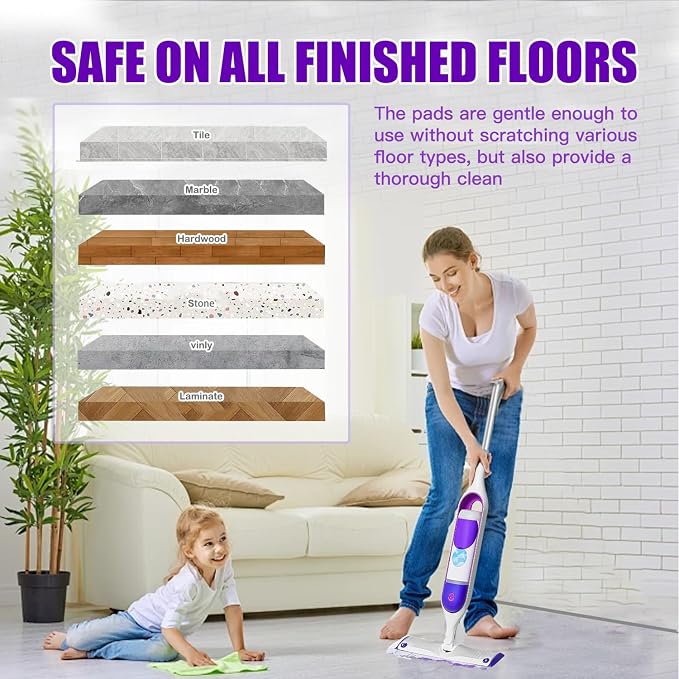 50 Count Disposable Mopping Pads Refills - Image 2