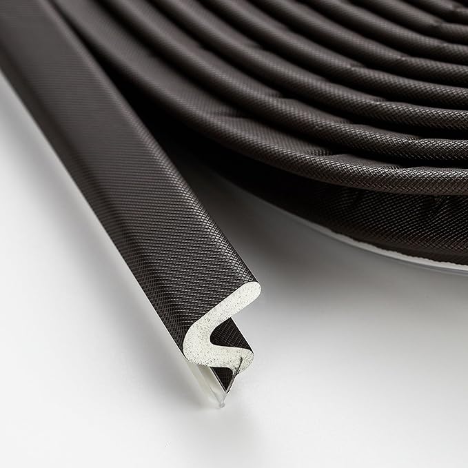 Weather Stripping Door Seal Strip Soundproof Q Foam Weather Stripping by Ravinte