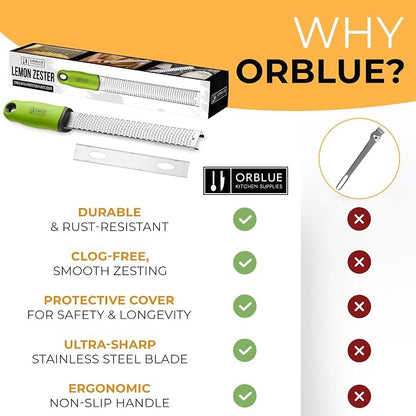 Orblue Lemon Zester & Cheese Grater - Image 8