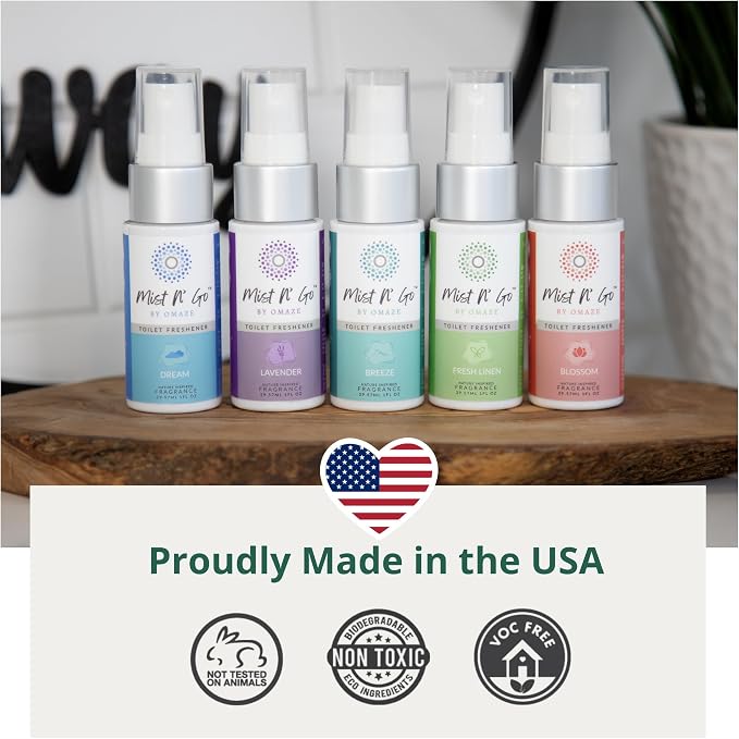 Mist N’ Go by Omaze Travel Bathroom Spray - Image 6