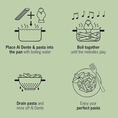 Al Dente Red - The Singing Floating Pasta Timer: Will Sing Different Tunes When - Image 7