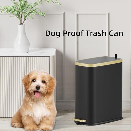 KUK Small Bathroom Trash Can - Image 7