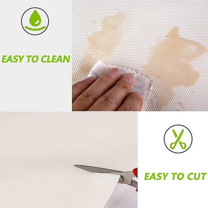 Kitchen Shelf Liner Drawer Liners, Non-Adhesive Refrigerator Liners Waterproof - Image 3