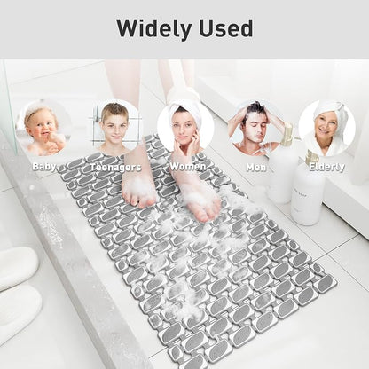 Bath Mat for Tub Non Slip Shower Mat for Elderly - Image 6