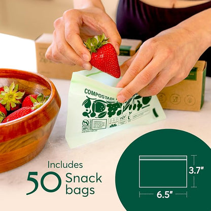 CLEANOMIC Compostable* Food Storage Bag Bundle - Image 6
