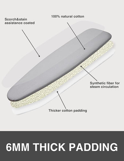 Extra Thick Ironing Board Cover and Pad, Resist Scorching and Staining - Image 3
