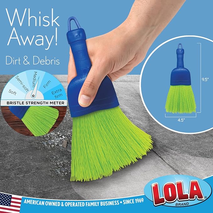 LOLA Whisk Broom, Hand Brush, 72 Pack, Durable Bristles, Whisks Away Dirt & - Image 2