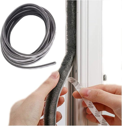 Weather Stripping Brush for Sliding Windows/Doors Frame Side, Pile Self - Image 7