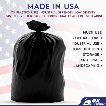 Ox Plastics Trash Can Liners Bags - Image 3