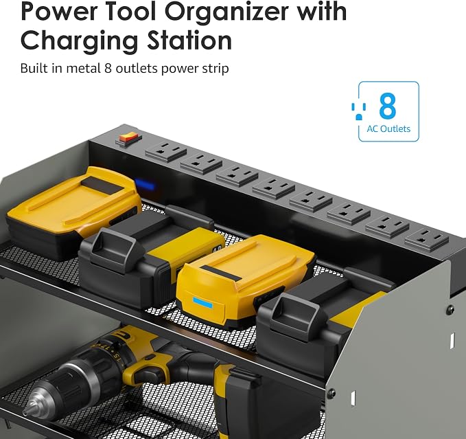 CCCEI Modular Power Tool Organizer Wall Mount - Image 2