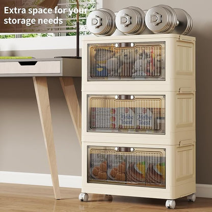 3 Tier - 48QT Storage Bins - Image 4