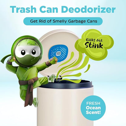 Trash Ninja Trash Can Deodorizer – Stick-On Air Freshener - Image 2