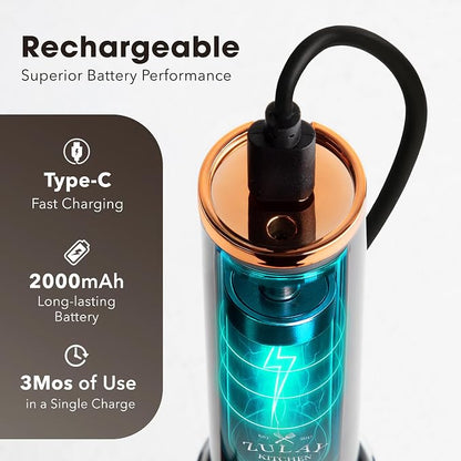 Zulay Kitchen Rechargeable Milk Frother Handheld - Image 7