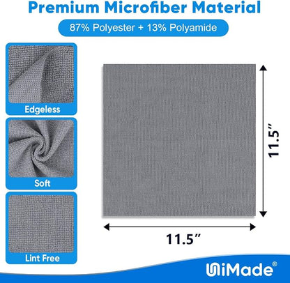 Microfiber Cleaning Cloth, 200 Pack Microfiber Towels - Image 2