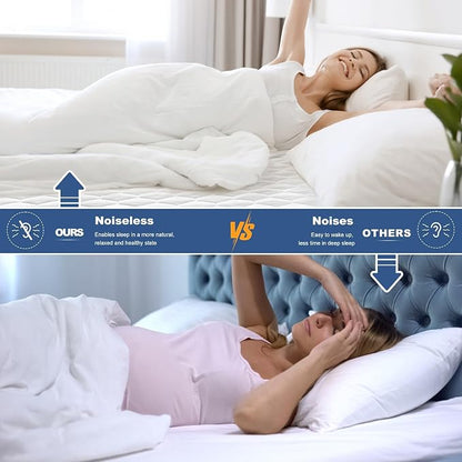 GRT California King Mattress Protector Waterproof, 100% Waterproof Quilted - Image 4