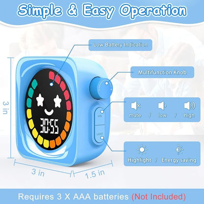 Visual Timer for Kids, 99 Minute Digital Cute Kids Visual Timer Classroom for - Image 2