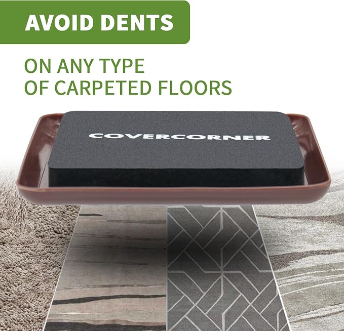 Furniture Sliders for Carpet 16 PCS - Image 5