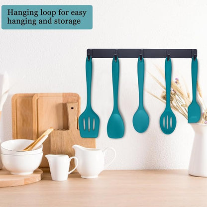 E-far 10 Pieces Silicone Cooking Utensils Set, Heat Resistant Kitchen Utensil - Image 6