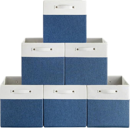 13 x 13 Inch Fine Linen Storage Bins by FinishingBo