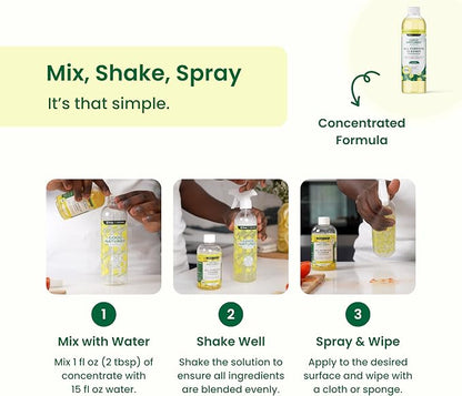 Good Natured Brand All-Purpose Cleaner Concentrate | Multi-Surface Cleaner | - Image 4
