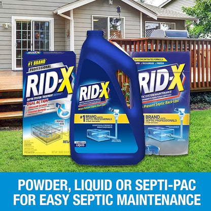 Rid-X Septic Treatment, 12 Month Supply of Septi-Pacs, 12.6 Oz - Image 7