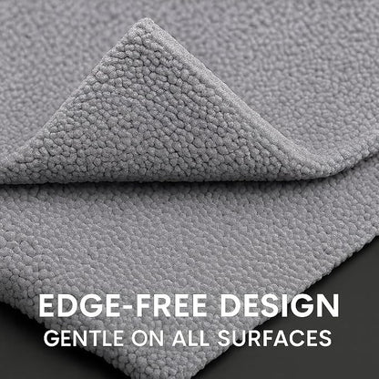 Paks - Edgeless Microfiber Towels 4-Pack - Car Detailing Wash Cloths - Image 2
